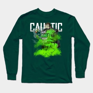 Apex Legends - Caustic Middle T-Shirt Long Sleeve T-Shirt